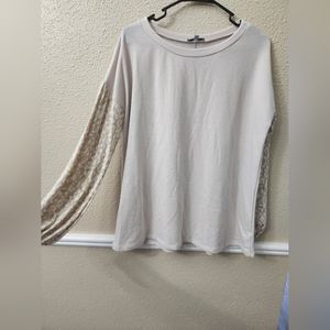 White birch cream colored top size z